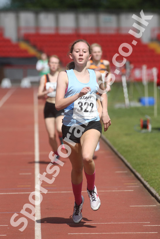 Emma Wortley (Mandale), 2011 North East Champs, Gateshead